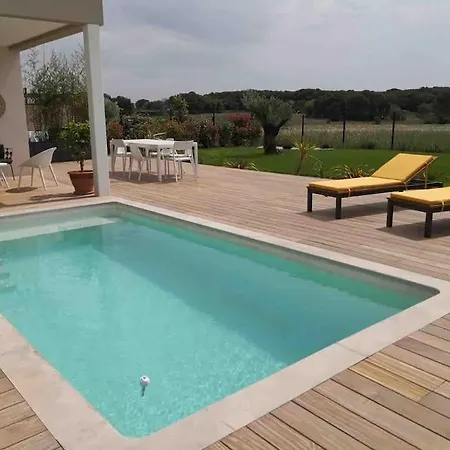 Вилла Luxe&nature, 10 Mins De Montpellier, 6 Personnes Сен-Жан-де-Веда
