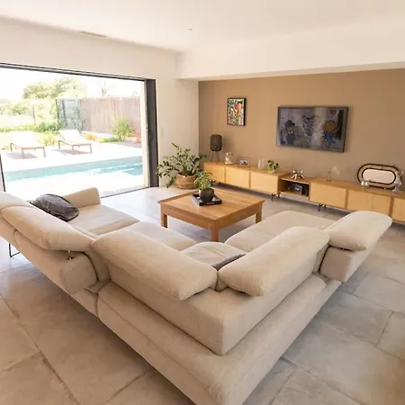 Вилла Luxe&nature, 10 Mins De Montpellier, 6 Personnes Сен-Жан-де-Веда